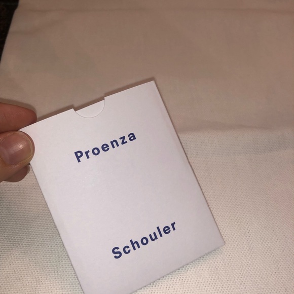 Proenza Woven Grommet Block Heel Mules - Picture 6 of 6